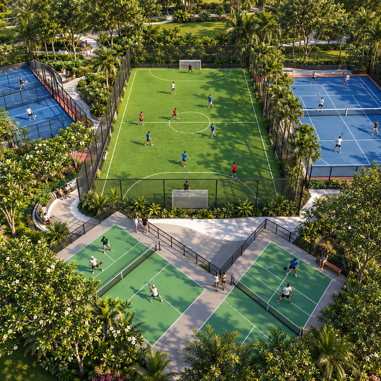 Open Sports Courts
