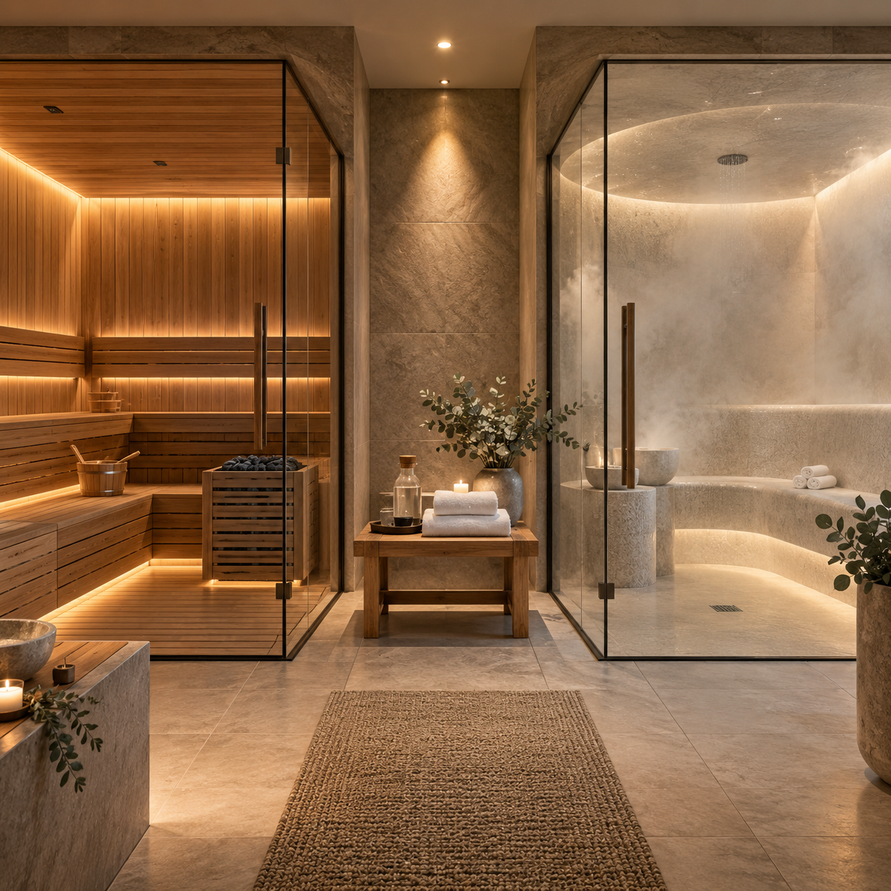 Steam and Sauna