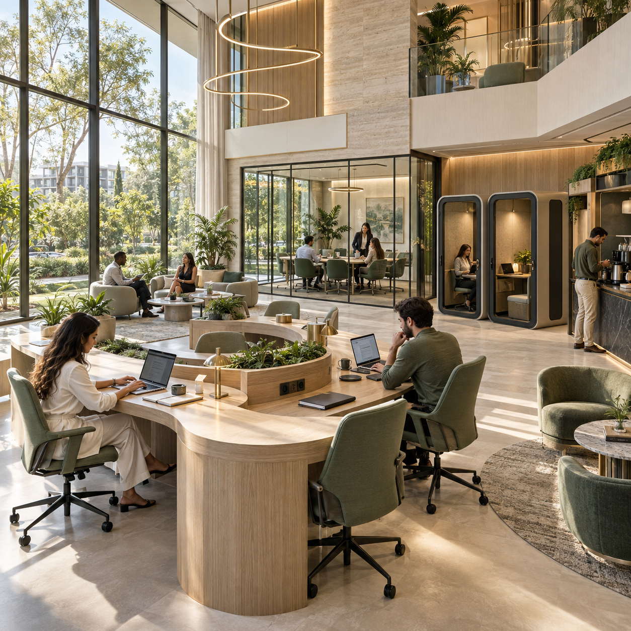 Modern Co-Working Spaces